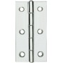 CERNIERE IN ACCIAIO INOX STRETTE 1-1/2 MM. 40x26 PZ. 2