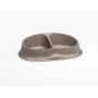 Dog Bowl Chic Double Light Taupe