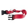 COLLARE PER CANI REGOLABILE IN NYLON ROSSO MM. 15x30/45