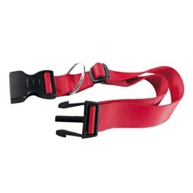 GULER PENTRU CANI REGLABIL RED NYLON MM. 15x30/45