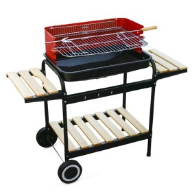 ENRICO COVERI BARBECUE A CARBONE PROFESIONALA CUANI din lemn RIPI SI ROTI cm. 105x45x85h. ENRICO COVERI BARBECUE A CARBONE PROFESIONALA CUANI din lemn