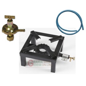 ARAGAZ CU ARZĂTOR CU GAZ VOPSIT CADRU DIN OȚEL CM. 30x30 CU TUB ȘI REGULATOR ARAGAZ CU ARZĂTOR CU GAZ VOPSIT CADRU DIN OȚEL CM. 30x30 CU TUB