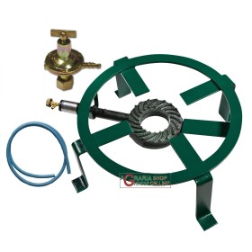 ARAGAZ CU ARZĂTOR CU GAZ VOPSIT CADRU DIN OȚEL DIAMTERO CM. 50 CU TUB ȘI REGULATOR ARAGAZ CU ARZĂTOR CU GAZ VOPSIT CADRU DIN OȚEL DIAMTERO CM. 50