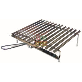 GRILA DIN OTEL INOXIDABIL CUAGANICO SI PICIOARE DUBLE CM. 35x50 GRILA DIN OTEL INOXIDABIL CUAGANICO SI PICIOARE DUBLE CM. 35x50