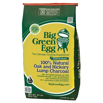 Big Green Egg Bag Organic Carbune vegetal in bucati kg. 9,07