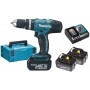 MAKITA BURGHIU CU CIOCAN SUPERKIT CU 3 BATERII 18VP 3Ah