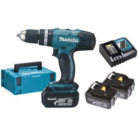 MAKITA BURGHIU CU CIOCAN SUPERKIT CU 3 BATERII 18VP 3Ah