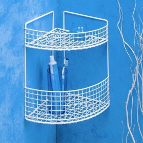 RAFT BAGNICI UN FILTEX ALB CORNER 2 PIANI DUȘ RAFT