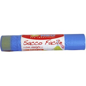ROTOLO SACCO VELOCE HD AZZURRO PROFUMATO NEC CM 55x65 PZ. 15