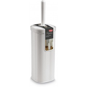 Scopino da bagno Elegance Bianco cm. 11,5x11,5x40h.