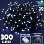 SERIA LICURICII LED ALBI 300L 8 FUNCȚII 24V LUMINĂ RECE