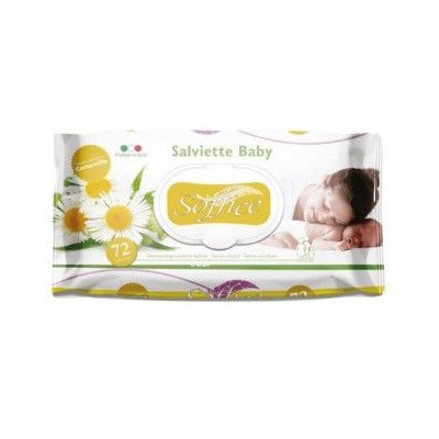 Soffice Salviettine Imbevute baby camomilla pz. 72