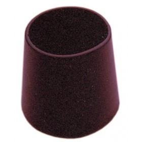 SOTTOSEDIE IN VIPLA A GOCCIA NERO MM. 12 PZ. 8