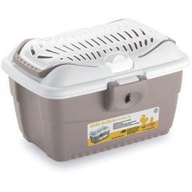 TRANSPORTATOR PENTRU CANI PULBERE MINI GULLIVER - CM ALB.