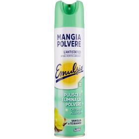 EMULSIO MANGIAPOLVERE PULISCE E ELIMINA LA POLVERE VANIGLIA E