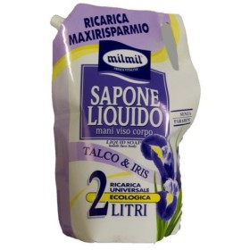 MIL MIL SAPONE LIQUIDO MANI RICARICA BUSTA TALCO E IRIS lt. 2