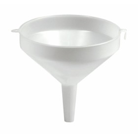 IMBUTO IN PLASTICA SENZA FILTRO BIANCO CM. 22 IMBUTO IN PLASTICA SENZA FILTRO BIANCO CM. 22