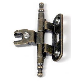 CERNIERA PER MOBILI ART. A0058 FINITURA BRONZO ANTICO PZ. 2