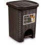 Eleganta Bath Bin cu Pedale Moka lt. 6